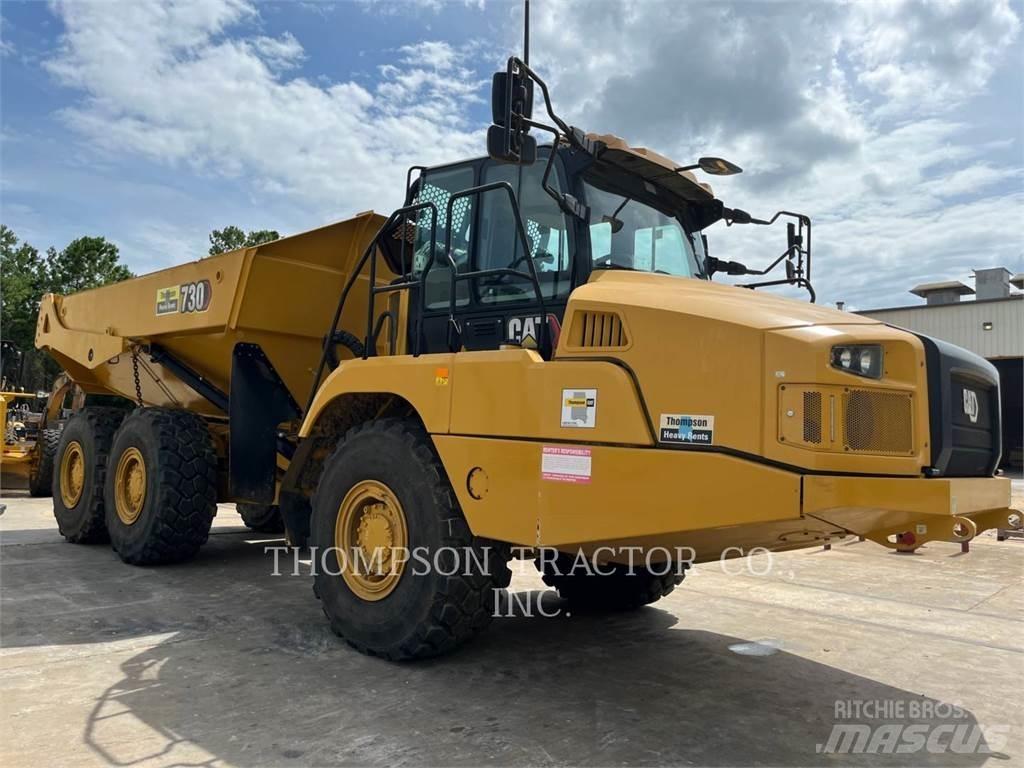 CAT 730 Kĺbové nákladné autá