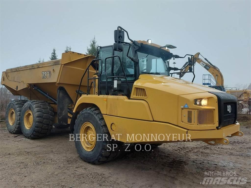 CAT 730 Kĺbové nákladné autá