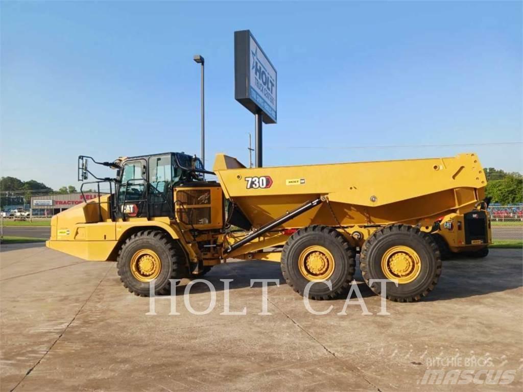 CAT 730 Kĺbové nákladné autá