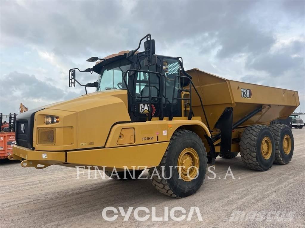 CAT 730 Kĺbové nákladné autá