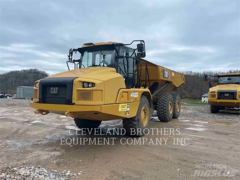 CAT 730 Kĺbové nákladné autá