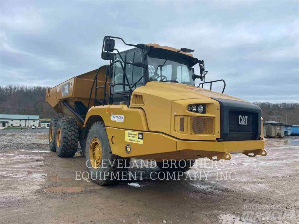 CAT 730 Kĺbové nákladné autá