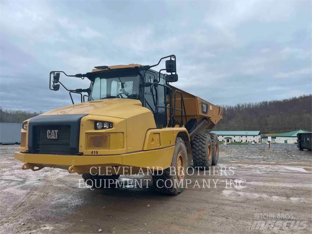 CAT 730 Kĺbové nákladné autá