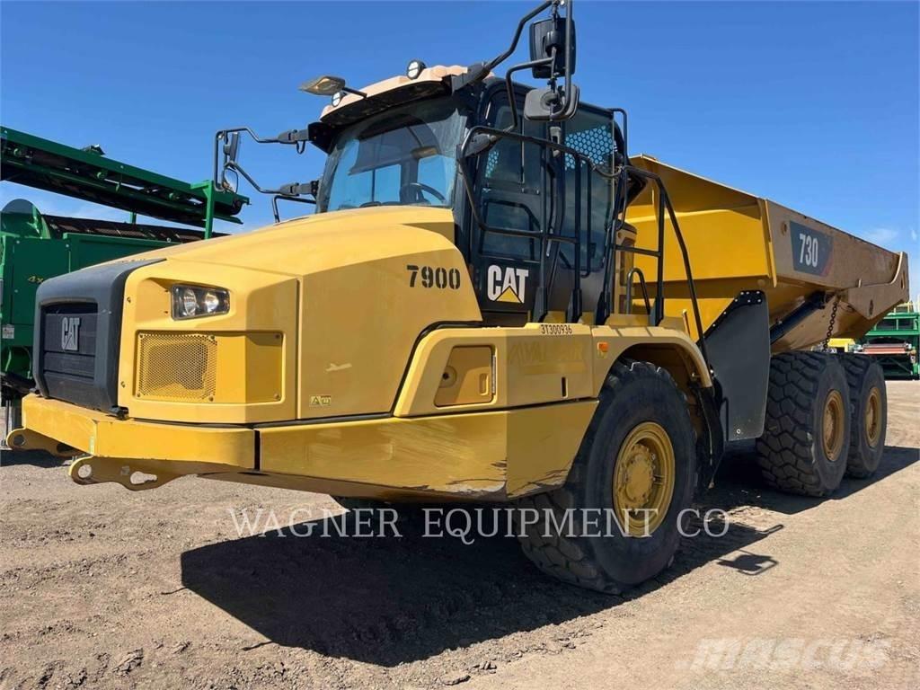 CAT 730 Kĺbové nákladné autá