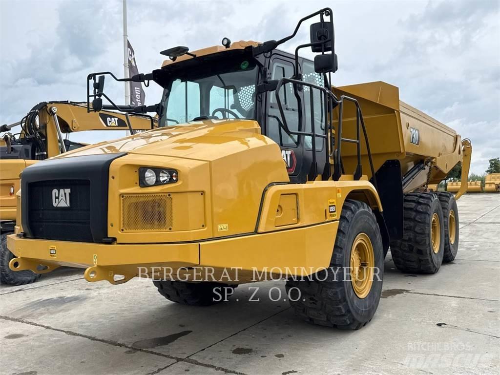 CAT 730 Kĺbové nákladné autá