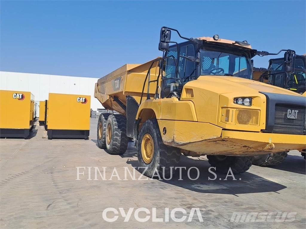 CAT 730 Kĺbové nákladné autá