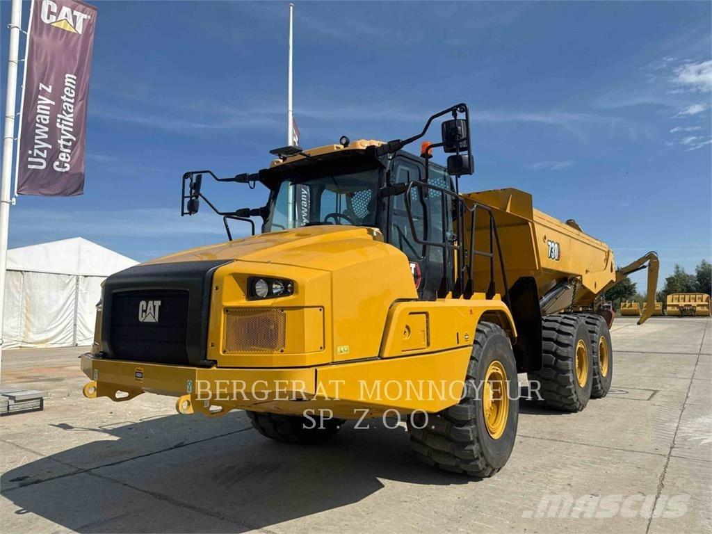 CAT 730 Kĺbové nákladné autá