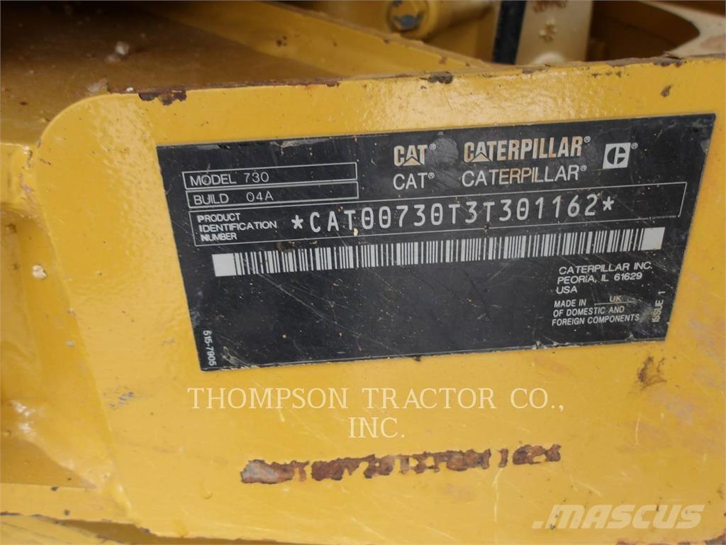 CAT 730 Kĺbové nákladné autá