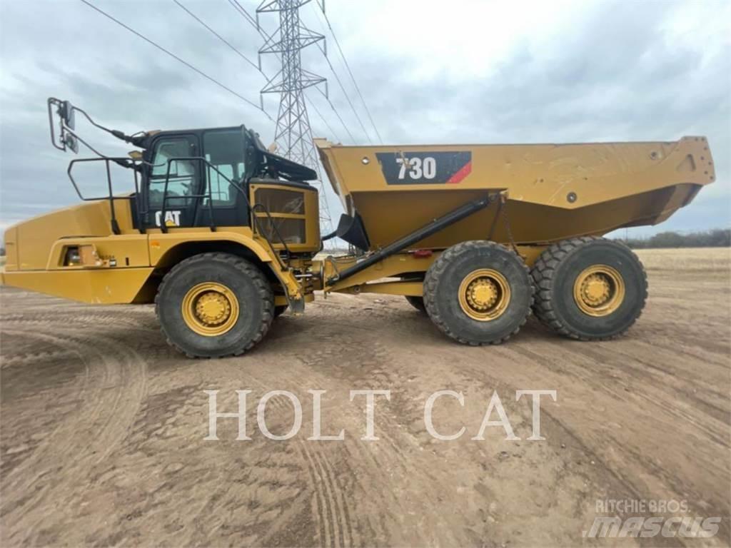 CAT 730 Kĺbové nákladné autá