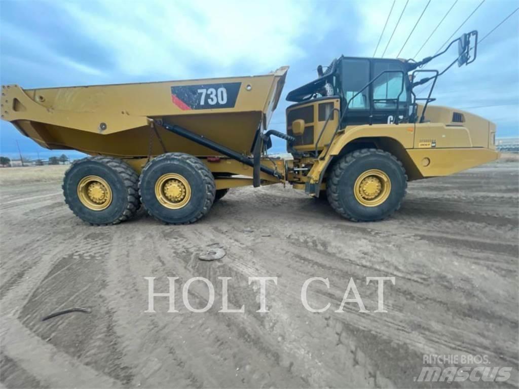 CAT 730 Kĺbové nákladné autá