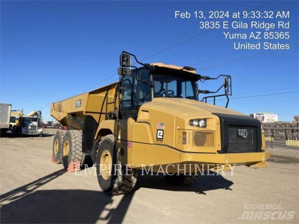 CAT 730-04 Kĺbové nákladné autá