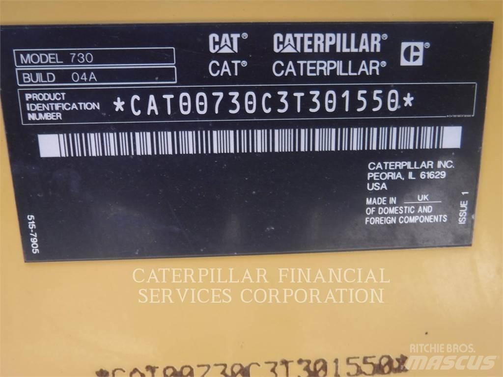 CAT 730-04 Kĺbové nákladné autá
