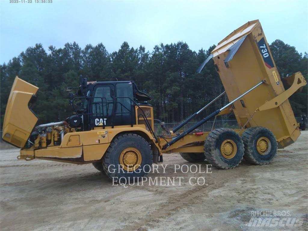 CAT 730-04 Kĺbové nákladné autá