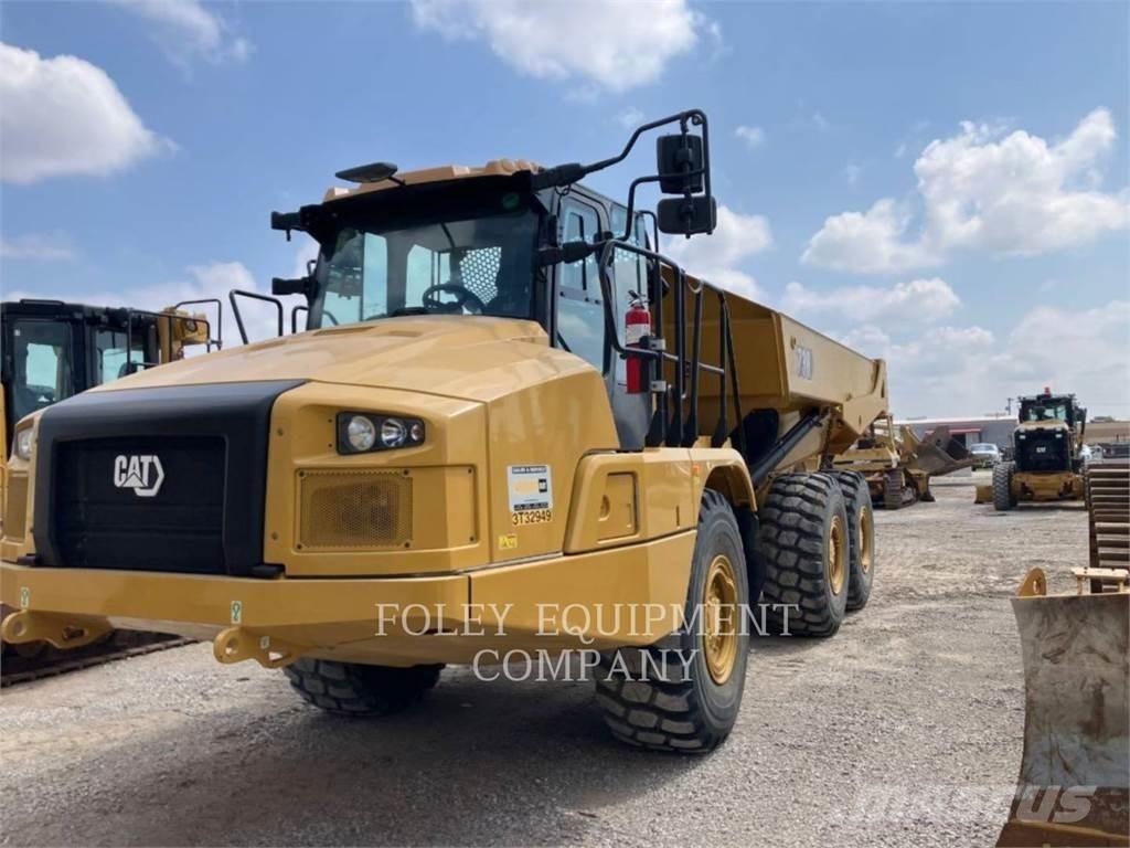 CAT 730-04 Kĺbové nákladné autá