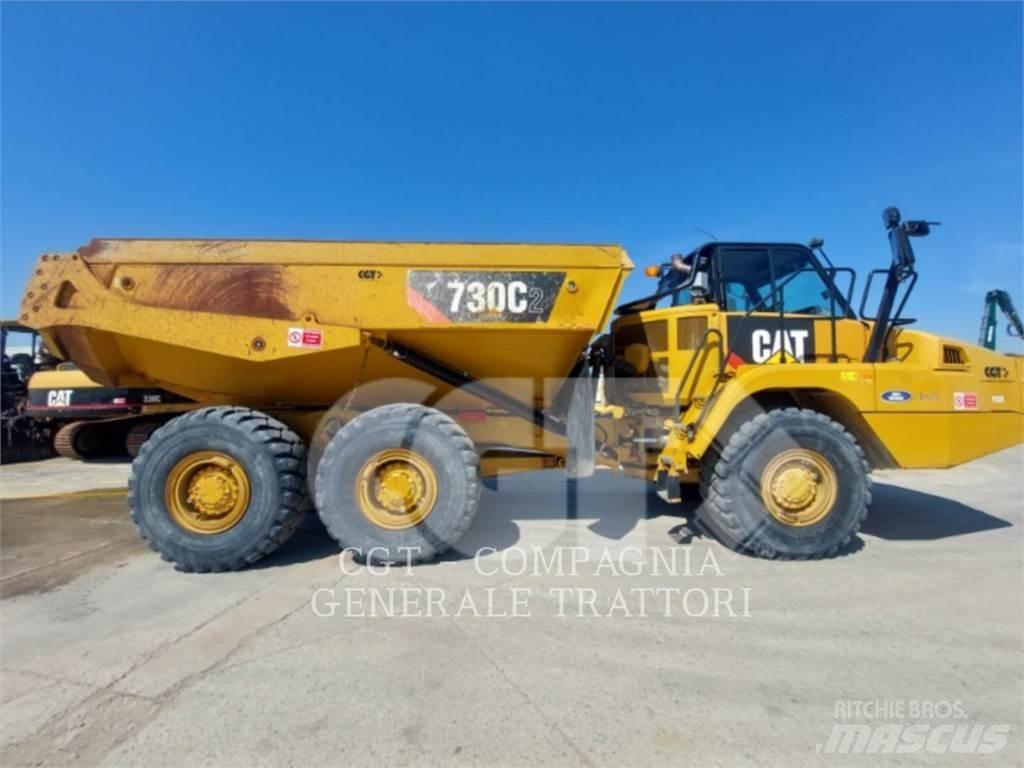 CAT 730C2 Kĺbové nákladné autá
