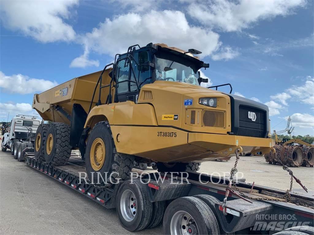 CAT 730TG Kĺbové nákladné autá