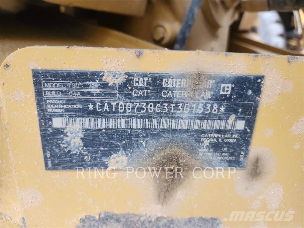 CAT 730TG Kĺbové nákladné autá