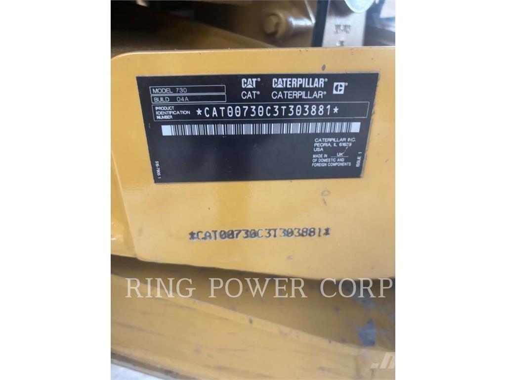 CAT 730TG Kĺbové nákladné autá