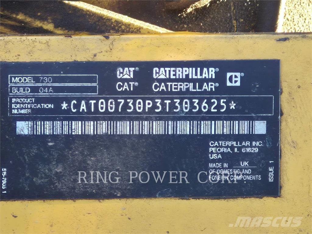 CAT 730WW Cisternové nákladné vozidlá