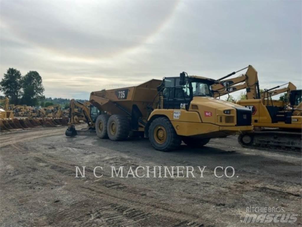 CAT 735 Sklápače