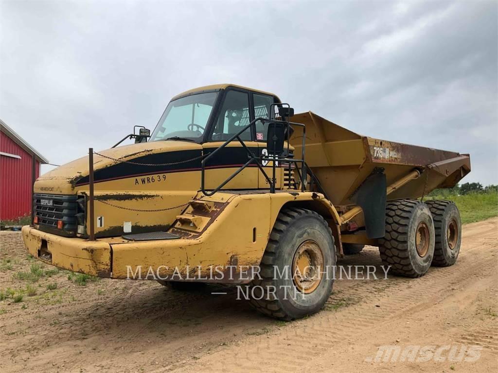 CAT 735 (OLD) Kĺbové nákladné autá