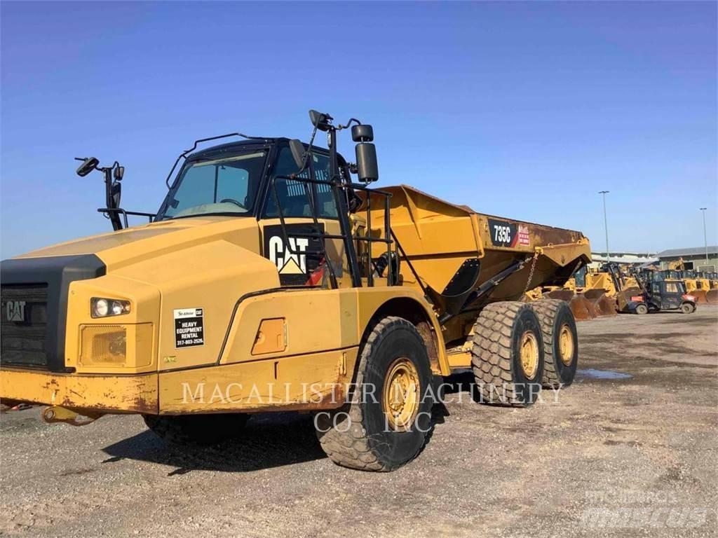 CAT 735C Kĺbové nákladné autá