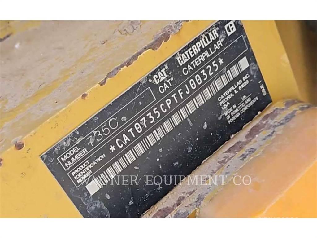 CAT 735C Kĺbové nákladné autá