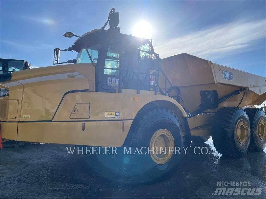 CAT 740 GC TG Kĺbové nákladné autá