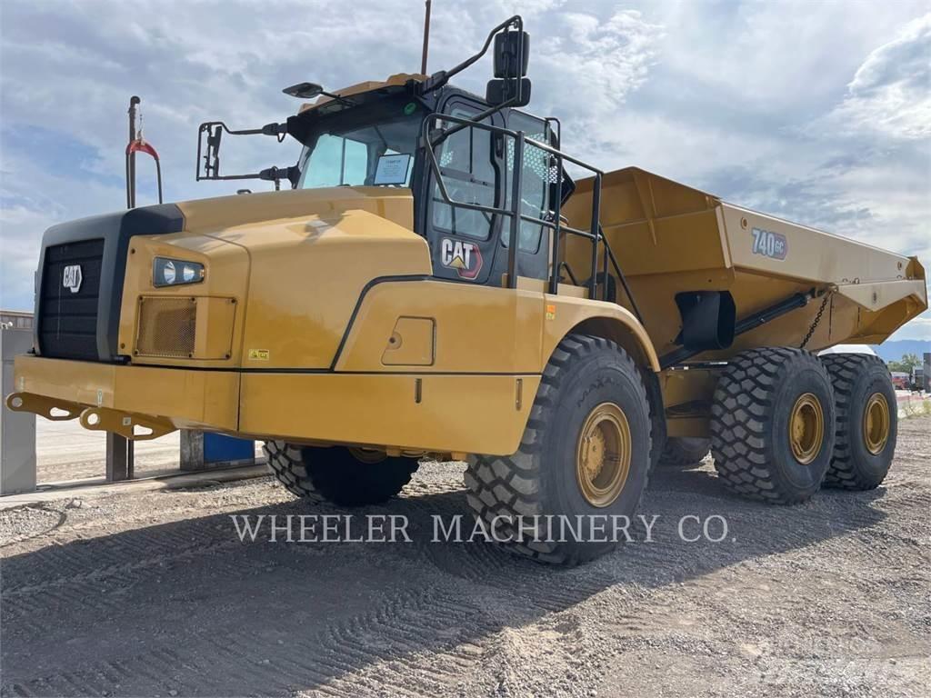 CAT 740 GC TG Kĺbové nákladné autá