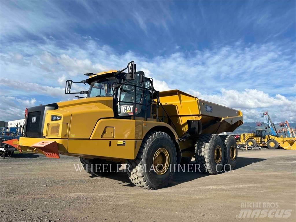 CAT 740 GC TG Kĺbové nákladné autá