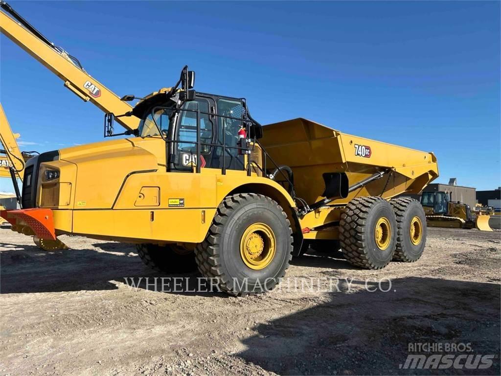 CAT 740 GC TG Kĺbové nákladné autá