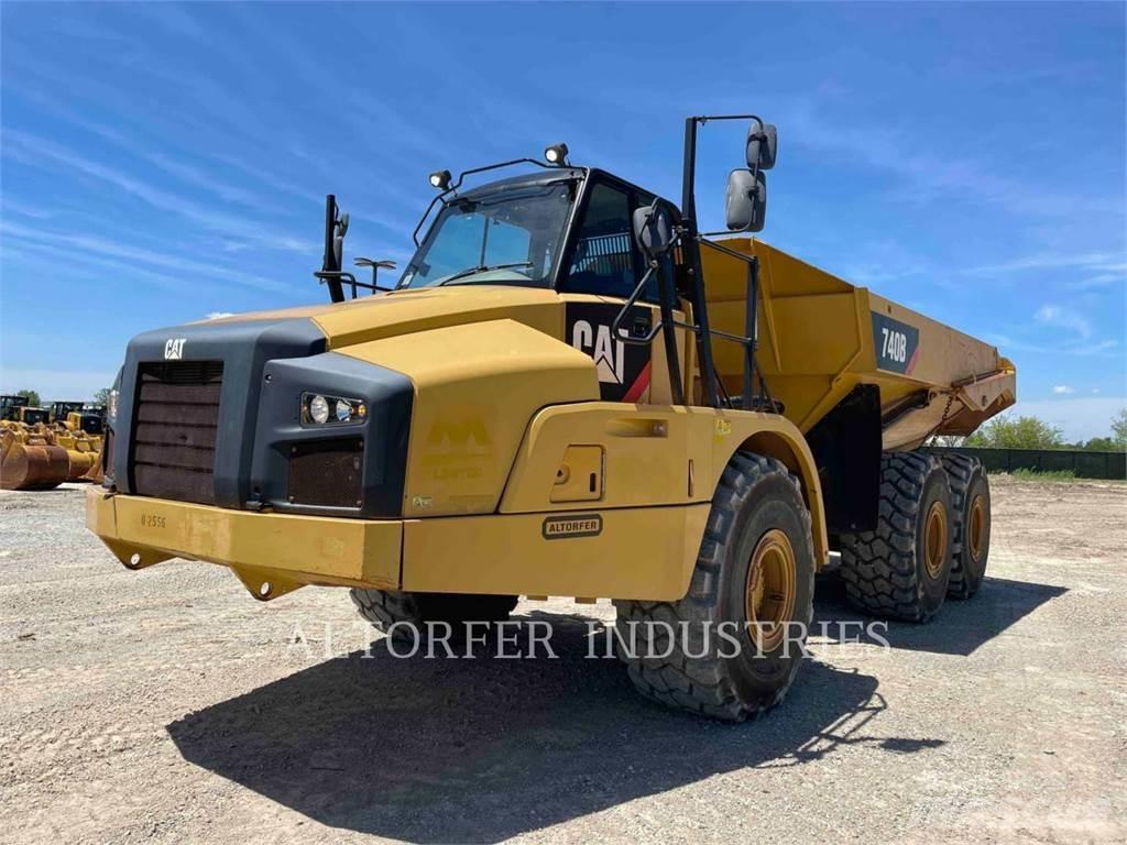 CAT 740B Kĺbové nákladné autá