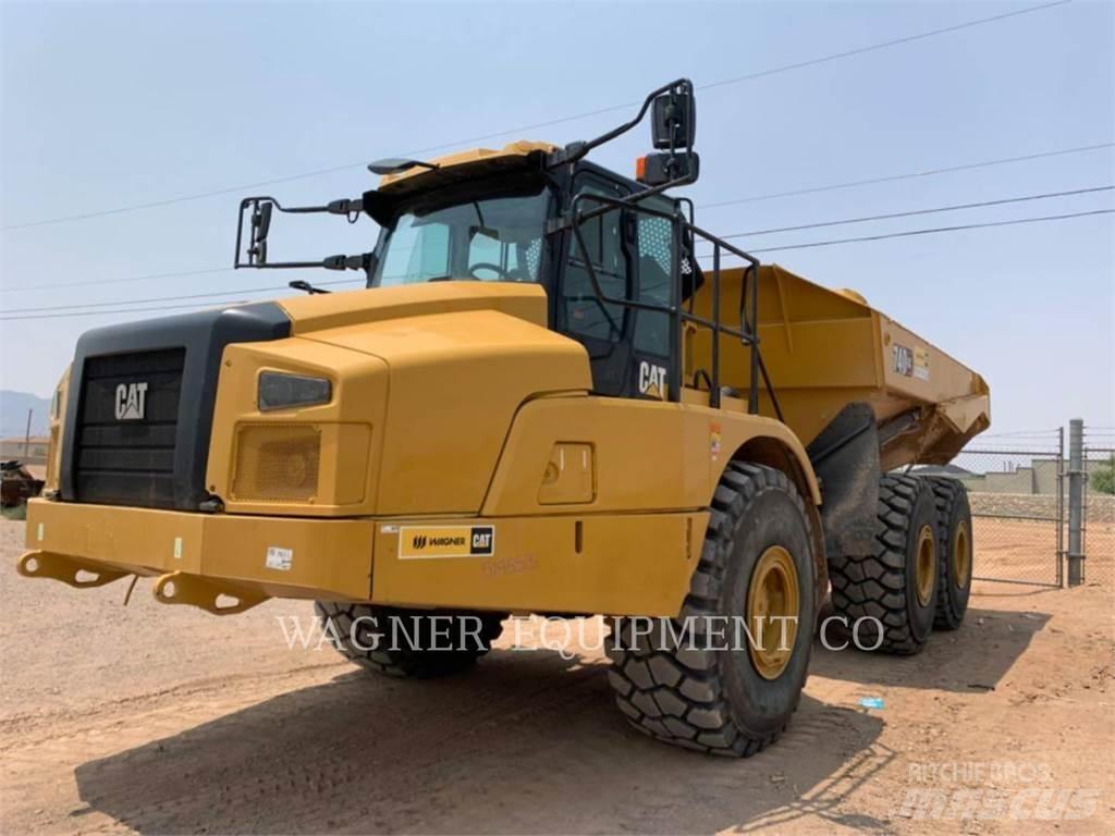 CAT 740GC Kĺbové nákladné autá