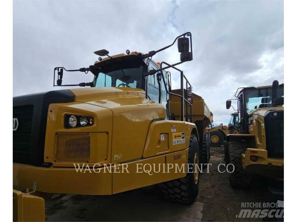 CAT 740GC Kĺbové nákladné autá