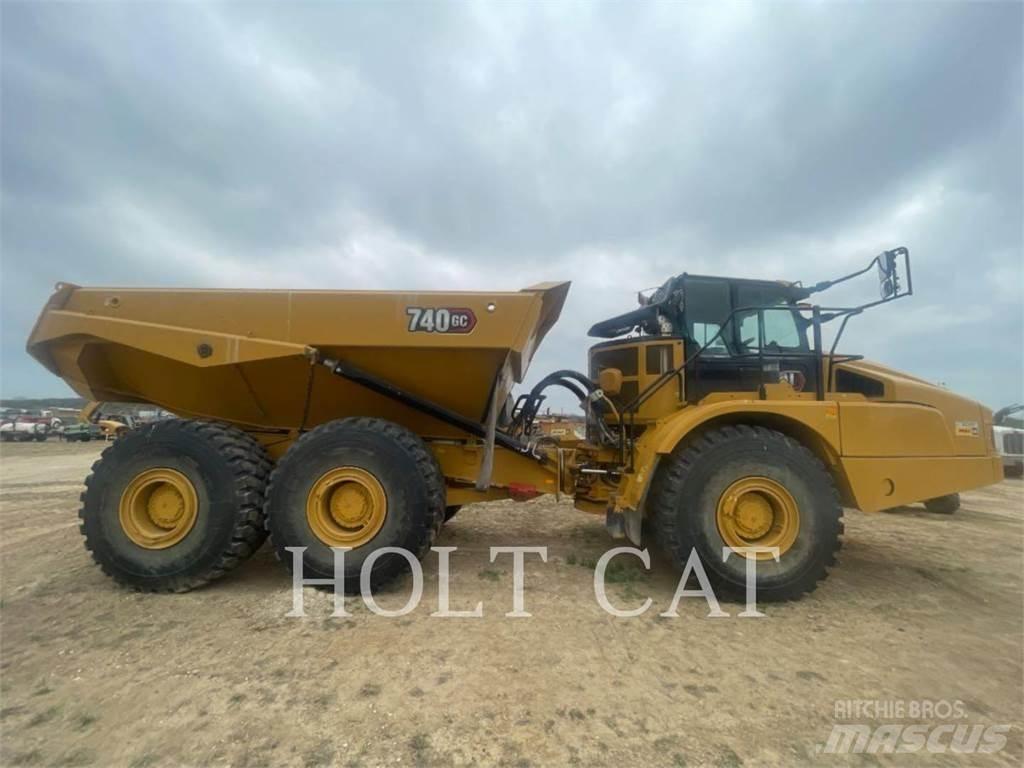 CAT 740GC Kĺbové nákladné autá