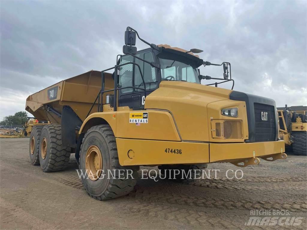CAT 740GC Kĺbové nákladné autá