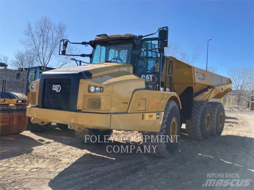 CAT 740GC-04 Kĺbové nákladné autá