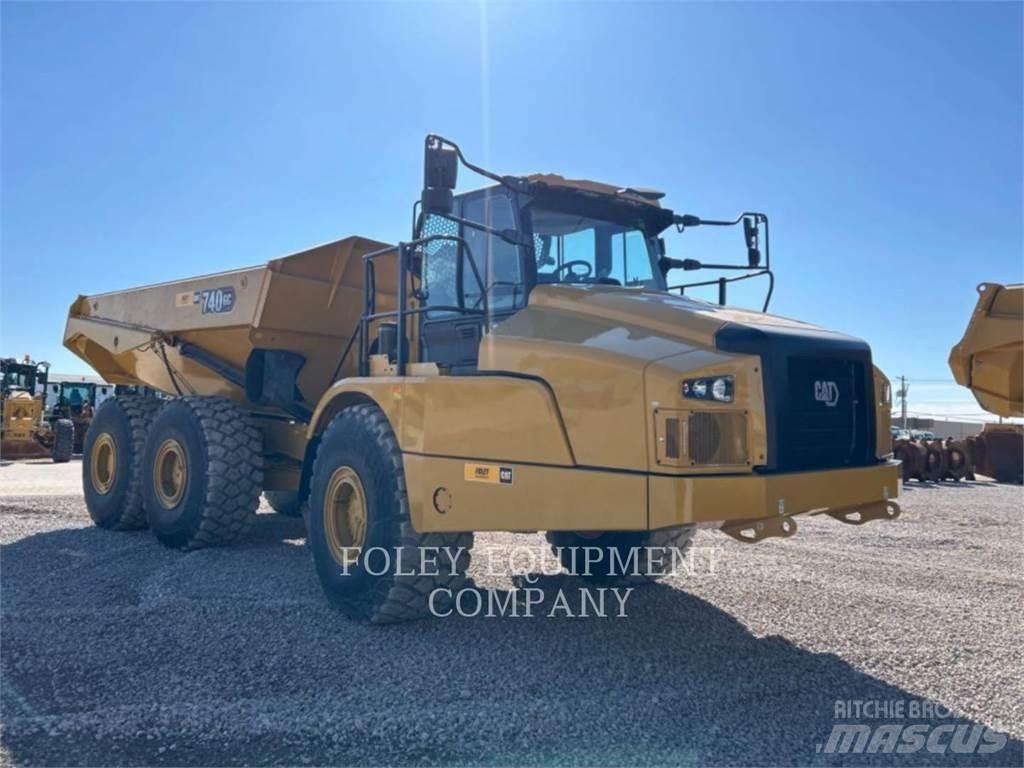 CAT 740GC-04 Kĺbové nákladné autá
