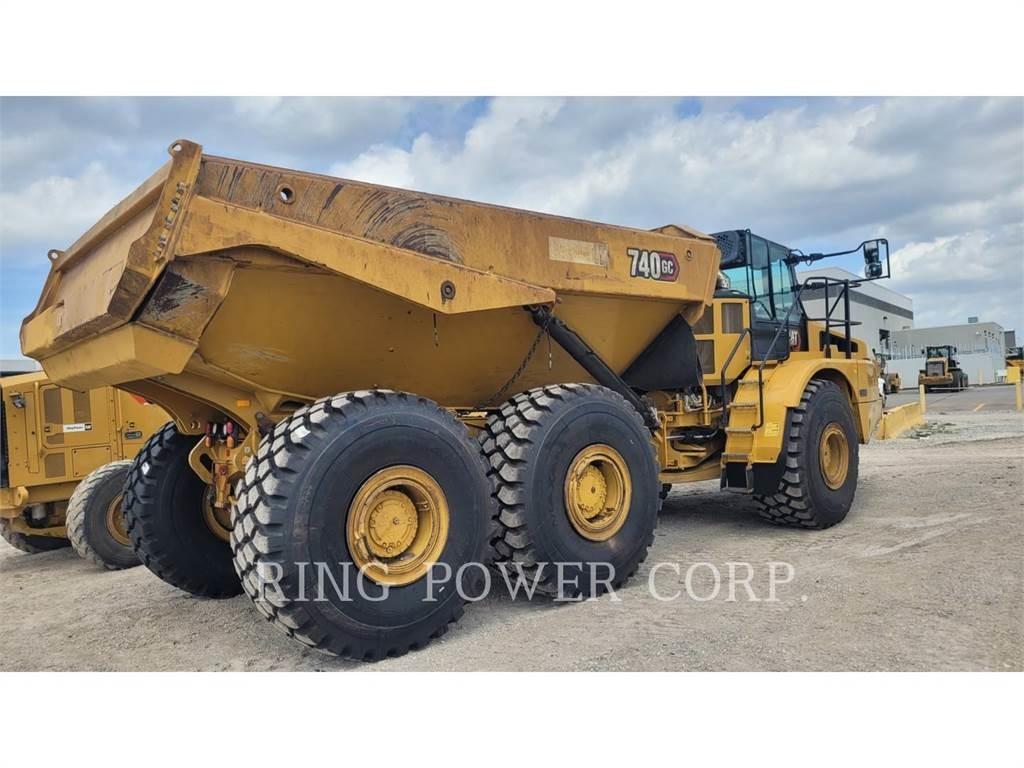 CAT 740GCTG Kĺbové nákladné autá