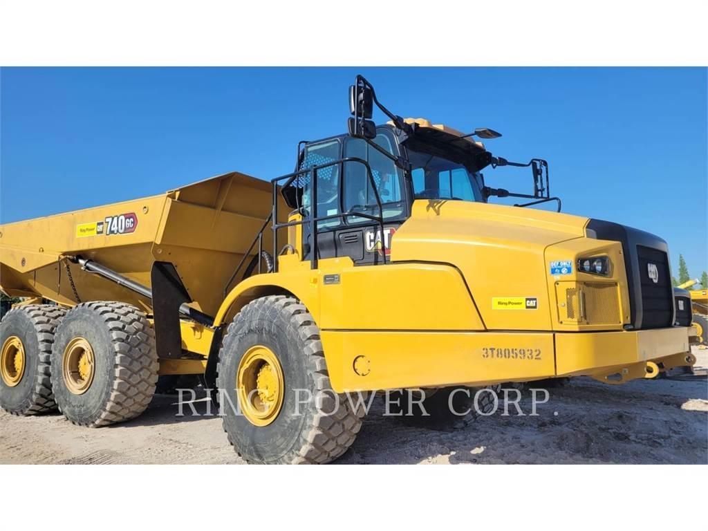 CAT 740GCTG Kĺbové nákladné autá
