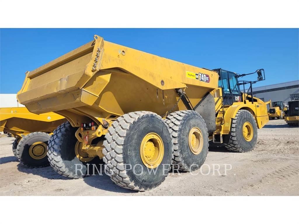 CAT 740GCTG Kĺbové nákladné autá