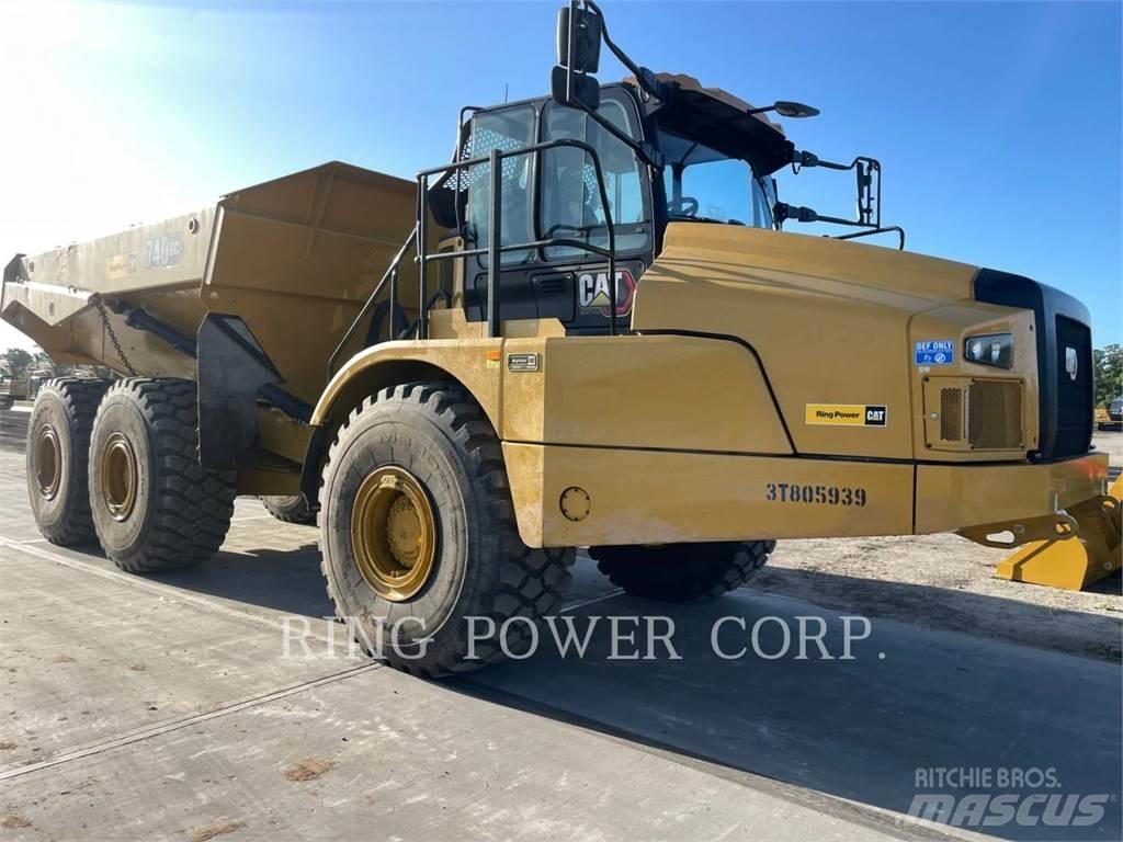 CAT 740GCTG Kĺbové nákladné autá