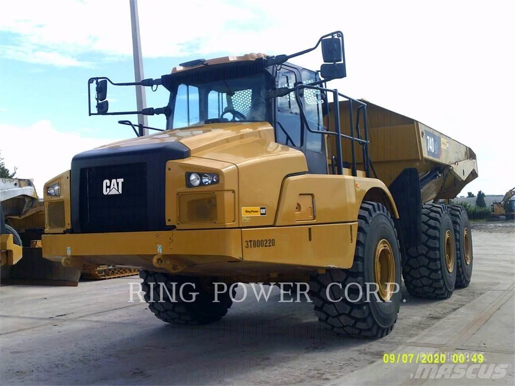 CAT 740GCTG Kĺbové nákladné autá