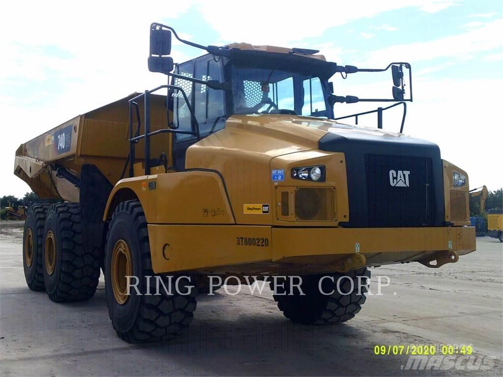 CAT 740GCTG Kĺbové nákladné autá