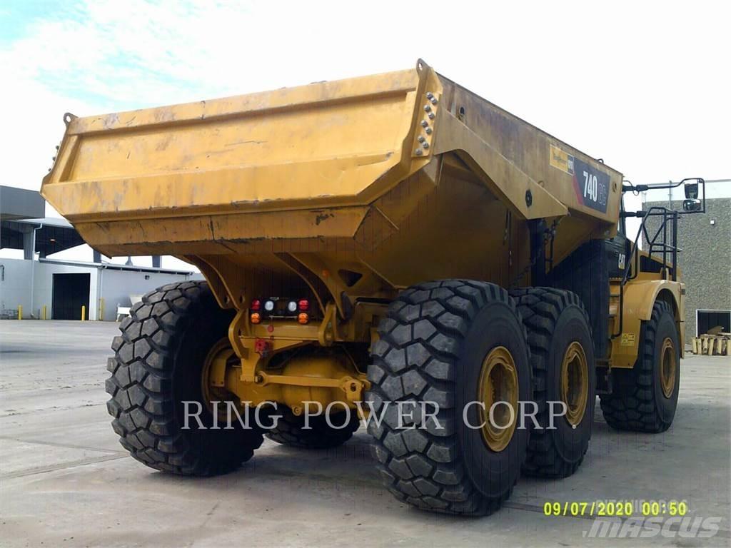 CAT 740GCTG Kĺbové nákladné autá