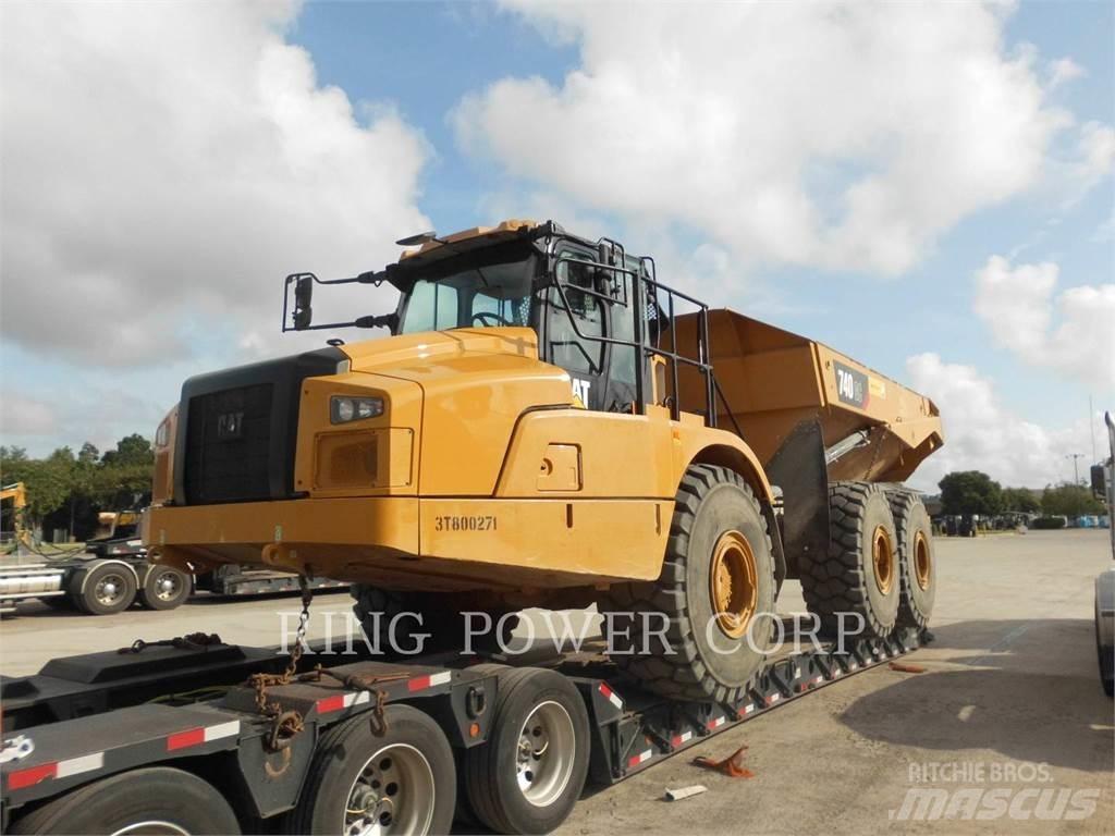 CAT 740GCTG Kĺbové nákladné autá