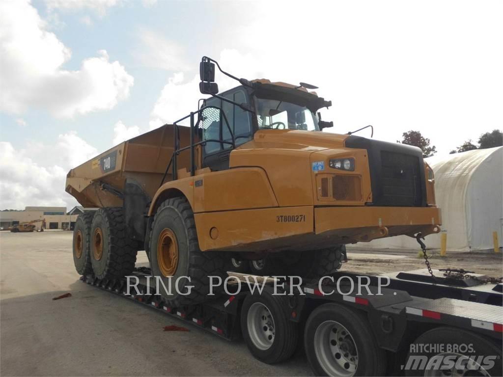 CAT 740GCTG Kĺbové nákladné autá