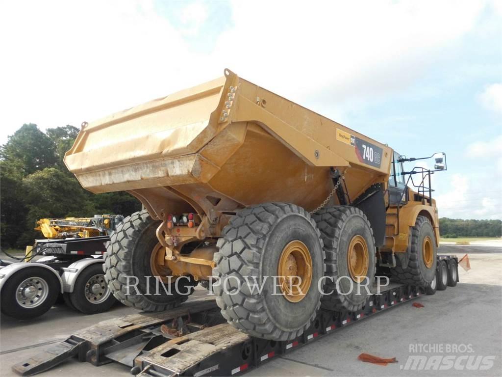 CAT 740GCTG Kĺbové nákladné autá