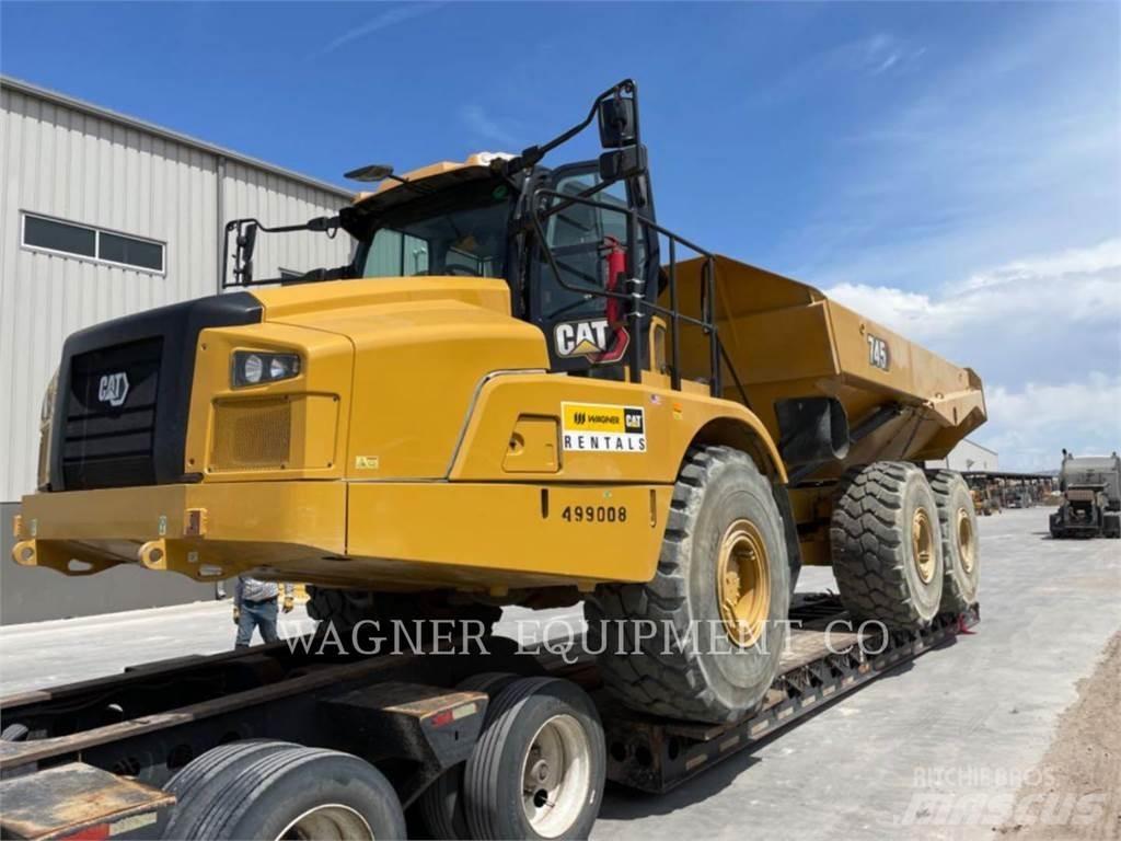 CAT 745 Kĺbové nákladné autá