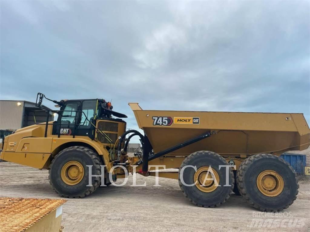 CAT 745 Kĺbové nákladné autá